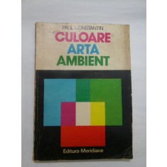 CULOARE,ARTA,AMBIENT - PAUL CONSTANTIN
