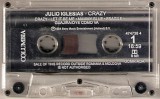Casetă audio Julio Iglesias &lrm;&ndash; Crazy, originală, fără copertă