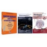 Pachet Bacalaureat 2026. Limba si literatura romana, Matematica pe intelesul tuturor 2026. M-mate-info, M-stiintele naturii si Biologia pe intelesul t