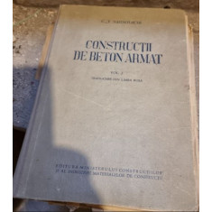 C. V. Sahnovschi - Constructii de Beton Armat Vol I