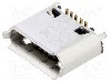 Conector USB B micro, versiune USB 2.0, verticala, GCT - USB3160-30-0070-1-C