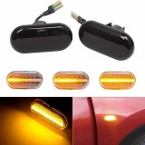 Set 2 Semnalizari Dinamice Aripi, pentru Dacia, Opel, Renault, Nissan, Smart
