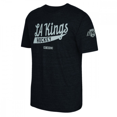 Los Angeles Kings tricou de bărbați black Strike First - XL foto