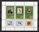 Ungaria 1984 - Expozitia Internationala de Timbre- ESPANA 84 Madrid, Colita, MNH, Nestampilat