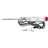 Tester tensiune auto 6-24V, 140 mm, cu clema si cablu Topex