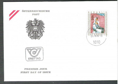 Austria &amp;Ouml;sterreich 1980 X Kongress FDC K.138 foto
