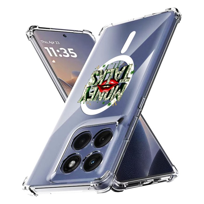 Husa antisoc pentru motorola edge 60 / edge 60 fusion - airbag tpu, col&Egrave;uri ranforsate - money talks