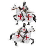 Magnet frigider Cavaler medieval calare 7cm