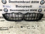 Grile duble bara fata negru lucios BMW Seria 4 F32 F33 F36