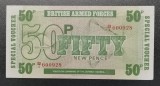 British Arme Forces 50 Pence UNC