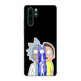 Husa compatibila cu Huawei P30 Pro Silicon Gel Tpu Model Rick And Morty Connected