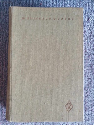 M. Eminescu - Opere VI (Proza literara), 1982, editie de Aurelia Rusu, 790 pag foto