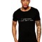 Tricou negru barbati - I understand - S