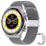Cumpara ieftin Ceas smartwatch, QW39 by DolphinMC&reg;, inteligent, fitness, sport, rezistent apa, NFC, Alipay unisex, notificari, GPS, ecran 1.39,ECG+PPG apelare Blueto