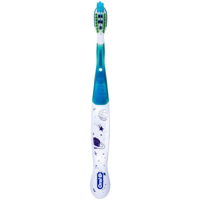 Periuta de Dinti pentru Copii, Oral-B, CrossAction, Galaxy, Varsta 6+ Ani, Multi-Protectie, Peri Moi foto