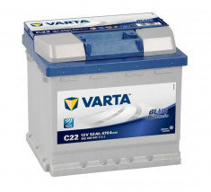 Baterie Varta Blue 52Ah C22 5524000473132 foto