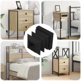 vidaXL Capete de &icirc;nchidere 10909 pcs Negru 15 x 15 x 15 mm PP 864858