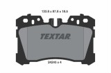 Set placute frana TEXTAR 2424501
