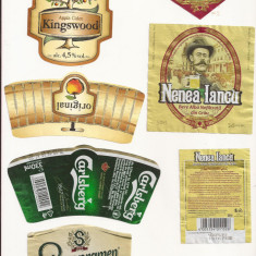 N5 Lot 10 Etichete diferite de Bere