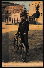 Belgia - MILITARIA - CARABINIER CICLIST - UNIFORME MILITARE - C.P. Necirculata foto