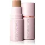 Makeup Revolution Skin Silk Bronzer Stick crema Bronzant&atilde; stick culoare Fair Sand 4.5 g