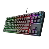Tastatura Mecanica Gaming Trust GXT 864 Cada, RGB, USB, negru