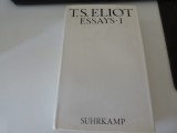 Essays I- T.S.Eliot