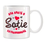 Cana alba personalizata Asa arata o sotie extraordinara, INOVATIX&reg;. 330ml