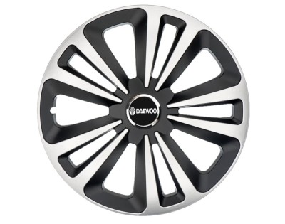 Set 4 Capace Roti Terra Gri-Negru R16, pentru gama auto Daewoo foto