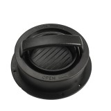 Presa dubla pentru hamburgeri 3 in 1, forma si presa, cu maner, usor de curatat si folosit, 13x13x7 cm, fara lipire, neagra, Flippy
