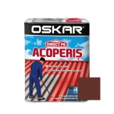 Vopsea alchidica Direct pe acoperis Oskar, exterior, maro roscat, 2.5 L