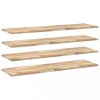 Rafturi plutitoare 4 buc. 140x40x2cm lemn masiv acacia netratat, DKD Home Decor