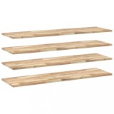 Cumpara ieftin Rafturi plutitoare 4 buc. 140x40x2cm lemn masiv acacia netratat