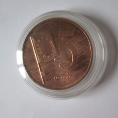 Cehia/Republica Cehă 5 Euro Cent 2003 moneda specimen proba/test