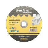 Disc flex pentru taiere inox T41 180x2.0x22 mm Breckner Germany