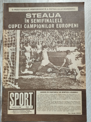 Revista SPORT nr. 3 - Martie 1988 foto