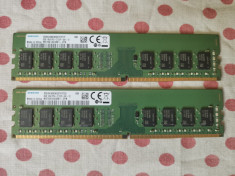 Kit Memorie Ram Samsung 16 GB (2x8) DDR4 2133MHz. foto