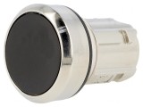 Comutator apăsare 22mm negru