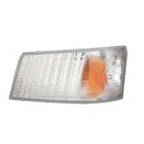 Lampa semnalizare fata Mitsubishi Canter, 05-, Portocalie, fara suport bec , parte Fata, omologare ECE, MK581219, Stanga, Depo