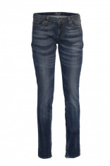 Blugi Levi&amp;#039;s jegging, modelator, cu aspect uzat foto