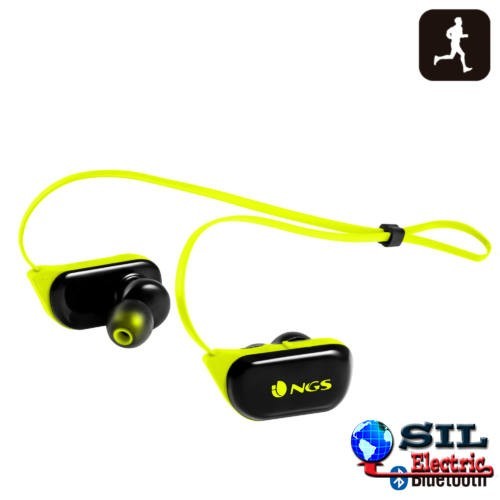Casti bluetooth Ranger Artica, galben, NGS Casti bluetooth Ranger Artica, galben, NGS