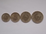 LOT 4 MONEDE DIFERITE-1,2,5,10 DINARI IUGOSLAVIA 1981-AUNC, Europa