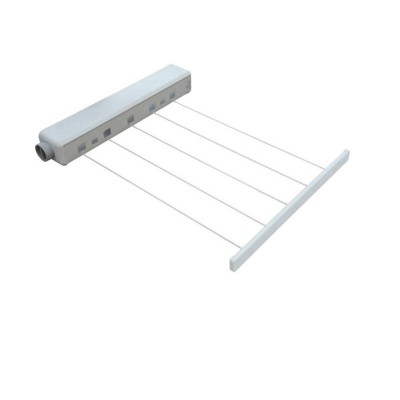 Uscator Rufe Retractabil, KlaussTech, 5 Sfori, Marime Standard Rezistent, Alb foto