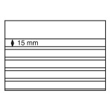 Carduri PVC 210x148 mm, 5 benzi transparente, set 50 - 341468