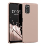 Husa kwmobile pentru Nokia G21/G11, Silicon, Roz, 57530.52, Carcasa