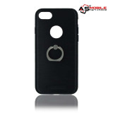 Cumpara ieftin Husă iPhone 7 &ndash; Pop Socket Ring (Black)