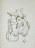 Jules PERAHIM - Compozitie Erotica 8, Heliogravura pe hartie Arches, 1972
