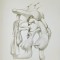 Jules PERAHIM - Compozitie Erotica 8, Heliogravura pe hartie Arches, 1972