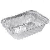 Set Tăvi Aluminiu, 20x13.8x5cm, 5 Bucăți, Oem