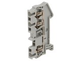 Conector de &Icirc;mbinare Șine 3 Borne Gri 0,08-2,5mm&sup2;
